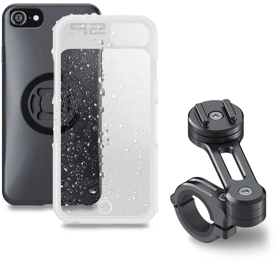 SP Connect Moto Bundle iPhone SE20/8/7/6s/6 Smartphone-Halterung, schwarz für Männer