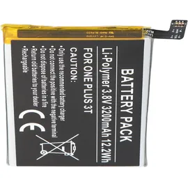 AccuCell Akku passend für den ONEPLUS 3T Akku BLP633, 3T Dual SIM, A3010, Rain
