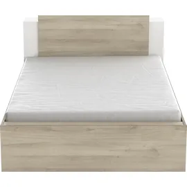 Demeyere Jugendbett Life 140 x 200 cm Spanplatte weiß matt