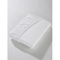 Betttuch WÄSCHEPUR Gr. 3, beige (ecru), , Jersey, 180x200 - 200x200cm, Jersey, 50% Baumwolle, 50% Modal, Laken