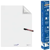Legamaster Flipchart-Folie Magic-Chart Flipchart kariert 60,0 x 80,0 cm, 25 Blatt