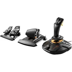 Thrustmaster T.16000M FCS Flight Pack Joystick, Gashebel und Pedale kabelgebunden - für PC