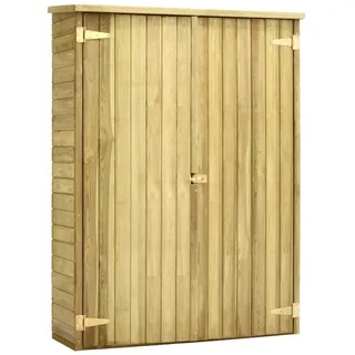 vidaXL Geräteschuppen 1,23 x 0,5 x 1,71 m imprägniert
