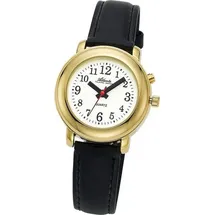 Atlanta Sprechende Armbanduhr Lederoptik 33 mm 8916-9