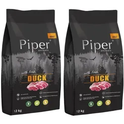 DOLINA NOTECI Piper Tiere mit Ente 2x12kg