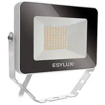 ESYLUX Außenwandleuchte Aluminium 2,8 cm inkl. Bewegungsmelder weiß