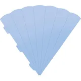 Heyda Schultüte basteln DIY Material Einschulung Rohling Hellblau