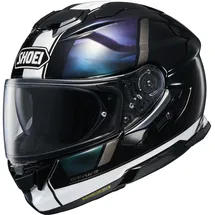 Shoei GT-Air 3 Scenario, Integralhelm - Schwarz/Weiß/Lila/Grün - M