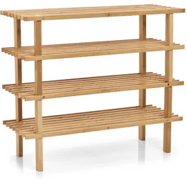 Zeller Bamboo Schuhregal 70 x 30 x 26 cm braun / braun