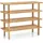 Zeller Bamboo Schuhregal 70 x 30 x 26 cm braun / braun
