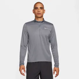 Nike Pacer Half-Zip Laufshirt grau M