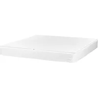 Beliani Wasserbettbezug PURE 180 x 200 cm Weiß