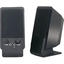 MediaRange 2.0 Kabelgebunden, 6 W, 180 - 20000 Hz, Schwarz