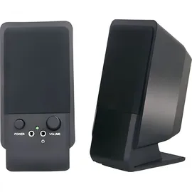 MediaRange 2.0 Kabelgebunden, 6 W, 180 - 20000 Hz, Schwarz
