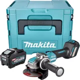 Makita GA 041 GT101 Akku Winkelschleifer 40 V max. 125 mm X-LOCK Brushless + 1x Akku 5,0 Ah + Makpac - ohne Ladegerät