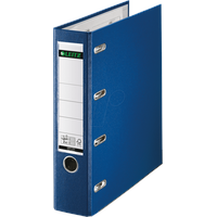 Leitz Plastik-Doppelordner für 2 x A5 quer, blau