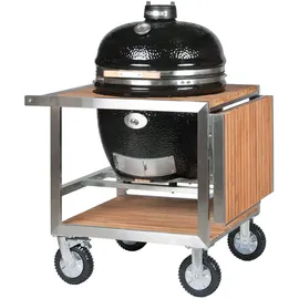 Monolith Grilltisch Buggy Edelstahl weiß