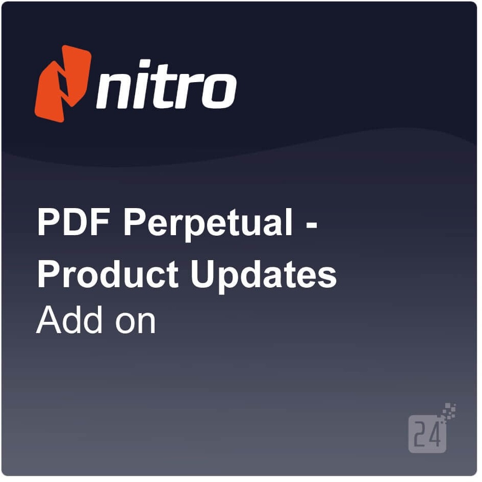 PDF Perpetual - Product Updates 1Y - Add on for new licences only
