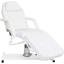vidaXL Massagetisch Weiß 180x62x(87-112) cm