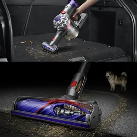 Dyson V8 Advanced silber/nickel