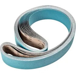 Zirkon Schleifband BA 75x2000mm Z80 für hohen Abtrag mit Bandschleifer