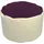 Kinzler Sitzsack KINZLER "Sitzhocker BICO", lila (brombeer,natur), B:53cm H:32cm, Polyester, Sitzsäcke, Sitzsack, zweifarbig, Outdoor geeignet, ideal im Wohnzimmer & Kinderzimmer