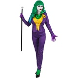 WIDMANN - Kostüm Evil Clown, Jacke mit Bluse und Weste, Hose, Handschuhe, Killer Clown, Motto-Party, Karneval, Halloween