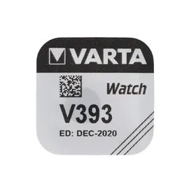 Varta 393, Varta V393, SR48, SR754W, baugleich zu Vinnic L754 Knopfzelle für Uhren etc.