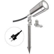EVN Lichttechnik Gartenspot Metall mit Bewegungsmelder IP44