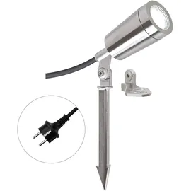 EVN Lichttechnik Gartenspot Metall mit Bewegungsmelder IP44