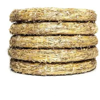 DekoPrinz DekoPrinz® Strohkränze, 5 Stück | ø 30 cm