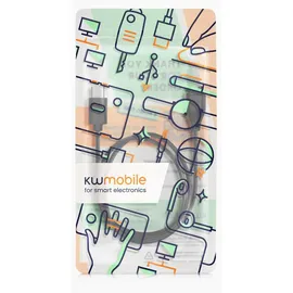 kwmobile Smartwatch Ladekabel für Garmin vivomove 3S / vivoactive 4S 5 / Venu 3 / Venu 3S USB-C Ladekabel für Smartwatch - Smart Watch Aufladek... - Schwarz