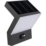 dotlux Solarleuchte Aluminium 3,5W 250 lm inkl. Sensor grau