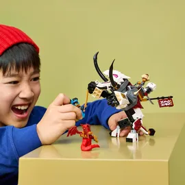 LEGO Ninjago Zilvar auf seinem Drachentier Grimtak 71863