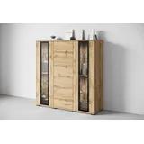 Home Affaire Caro 120 x 122 x 39,5 cm Braun