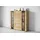 Home Affaire Caro 120 x 122 x 39,5 cm Braun