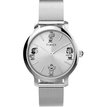 Timex Damen Analog Armbanduhr Peanuts Transcend