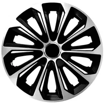 NRM Radzierblende EXTRA Strong schwarz/Silber 16 Zoll 4er Set