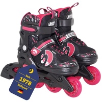 Best Sporting Inline Skates schwarz/pink 34-37