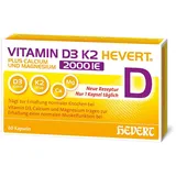 Hevert-Arzneimittel Vitamin D3 K2 Hevert+Calcium U.magnes.2000 IE