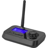 Renkforce RF-BTR-210 Bluetooth® Musik-Sender/Empfänger Bluetooth Version: 5.0 10 m integrierte LED-Anzeige