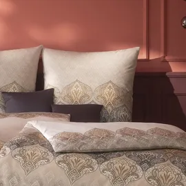 Estella Mako Interlock Jersey Bettwäsche Sophia Kiesel 155x220 - beige