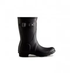 Hunter für Damen. WFS1000RMA Stiefel Original Short schwarz (37), Wohnung, Keine, Lässig