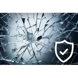 Versicherung für Glasduschwände, Walk-In-Duschen in wählbaren Größen - Glasversicherung bei Spontanbrüchen Glasschäden