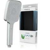 Schütte Handbrause Hawaii Eckig Chrom-Hellgrau