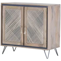 Sideboard  Almina , holzfarben , Maße (cm): B: 90 H: 85 T: 40