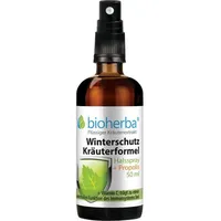 Bioherba Halspflege Winterzeit Halsspray mit Propolis Tropfen 50 ml