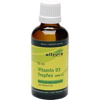 Allcura Vitamin D3 Tropfen 1000 I.E.
