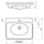 Ravak Balance Waschbecken 50 x 46,5 cm (XJX01250000)