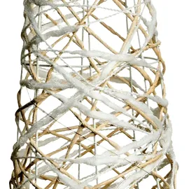 Beliani LED Deko TUELSO in Weiß/Beige | Gr.: onesize